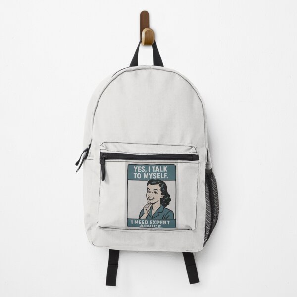 Item preview, Yes, I talk to myself. I need expert advice. - v2 designed and sold by WheelieGdArt.