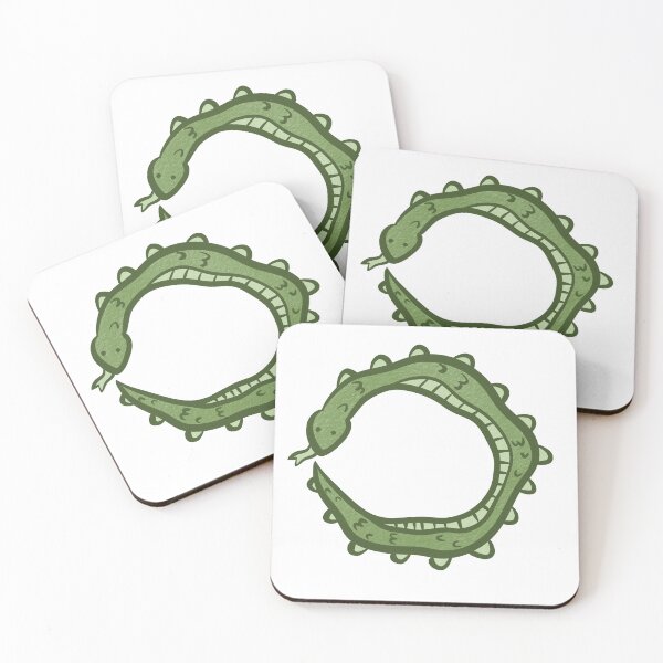 Artikelvorschau, Der mächtige grüne Ouroboros entworfen und verkauft von Druid Soup.