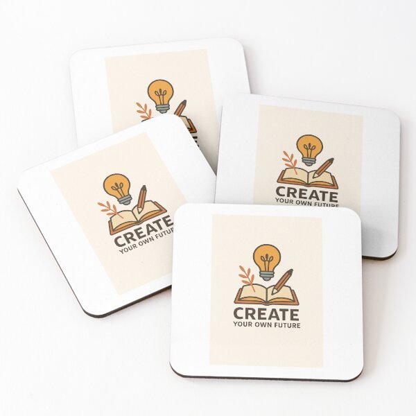 Item preview, Create Your Own Future – Motivational Minimalist Design designed and sold by MonoMood Studio.