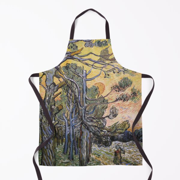 Item preview, Pine Trees at Sunset by Van Gogh designed and sold by KAI-Studio.