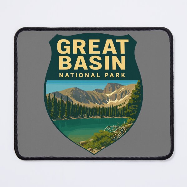 Item preview, Great Basin National Park Retro Desert Mountain Sticker designed and sold by Ismeal Von.