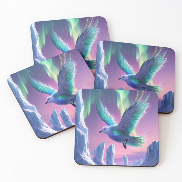 Item preview, Arctic Bird Northern Lights Magical Realism designed and sold by Max Store.