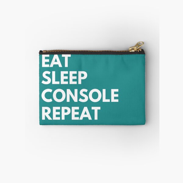 Item preview, eat sleep console repeat designed and sold by AmmarSherJaan.