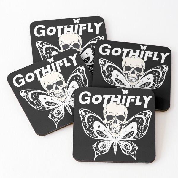 Item preview, Gothifly White Butterfly designed and sold by Gothifly.