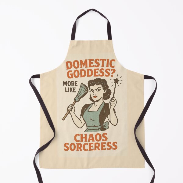 Item preview, Domestic Goddess? More like Chaos Sorceress designed and sold by WheelieGdArt.