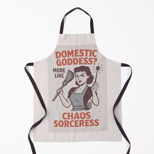 Item preview, Domestic Goddess? More like Chaos Sorceress - v2 designed and sold by WheelieGdArt.