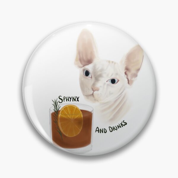 Item preview, Sphynx and Drinks designed and sold by kwestphalen13.