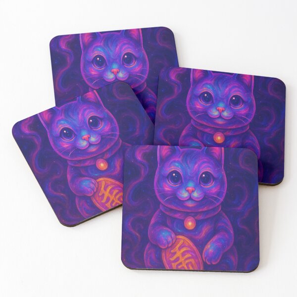 Item preview, Lucky Cat Cosmic designed and sold by TrippyCatStudios.