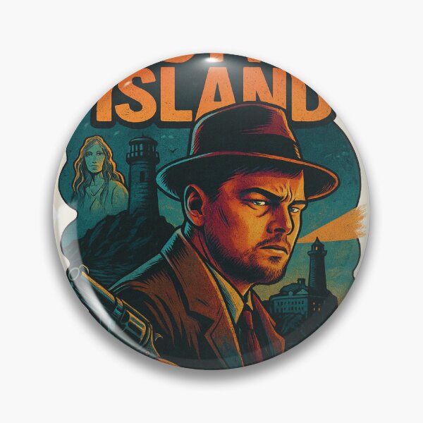 Item preview, Shutter Island Sticker – Leonardo DiCaprio, Mystery Thriller, Lighthouse, Film Noir Aesthetic designed and sold by newtrends1106.