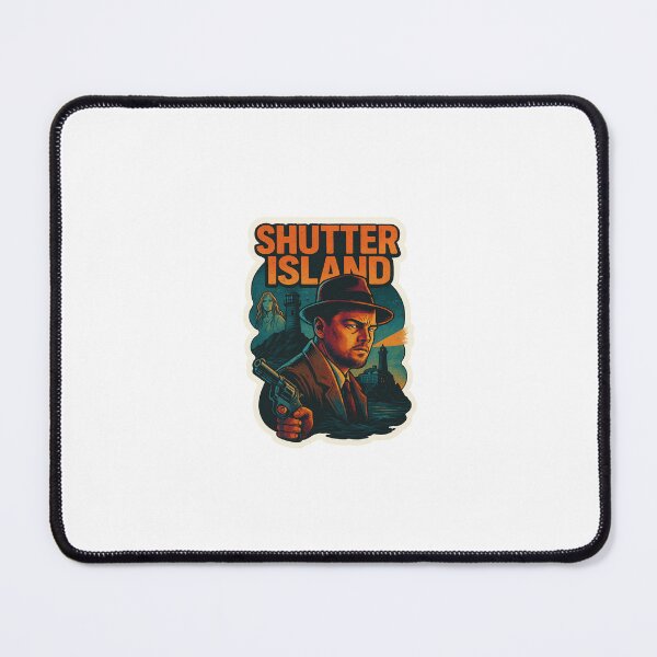 Item preview, Shutter Island Sticker – Leonardo DiCaprio, Mystery Thriller, Lighthouse, Film Noir Aesthetic designed and sold by newtrends1106.