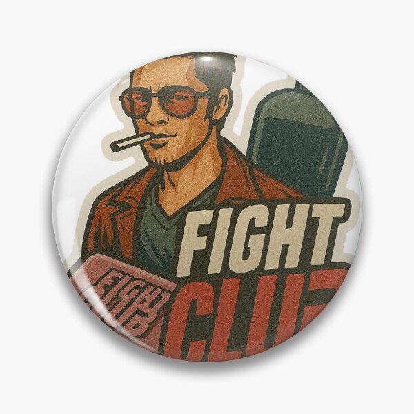Item preview, Fight Club Sticker – Tyler Durden & Cult Movie Art designed and sold by newtrends1106.