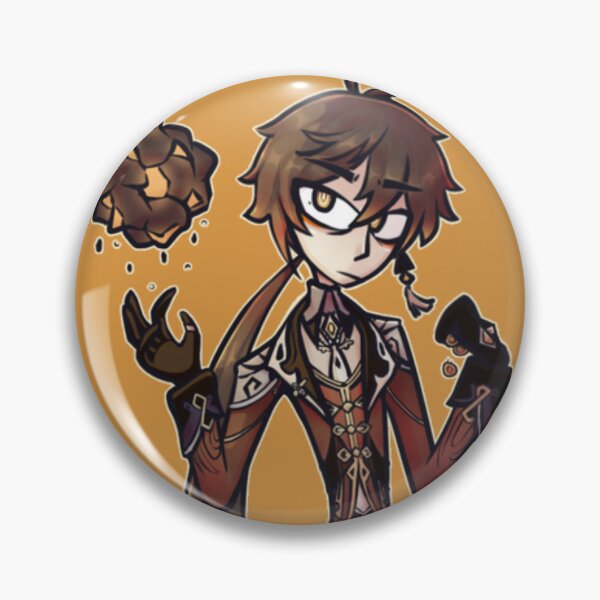 Item preview, Zhongli Genshin Impact fan art designed and sold by DrawingIsToHard.