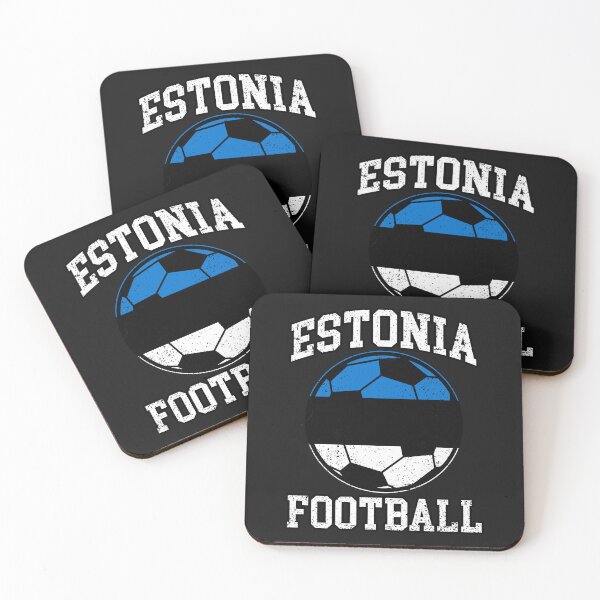 Item preview, SOCCER BALL - ESTONIA | Soccer Fans and Teams for Men and Women t-shirt designed and sold by wallsandpatts.