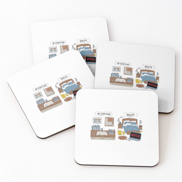 Item preview, My Study Plan vs. Reality designed and sold by Uglyandcute.
