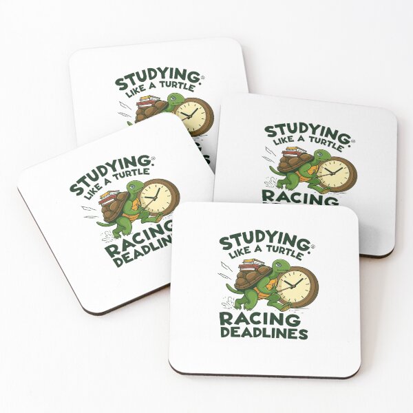 Item preview, Turtle Racing Deadlines designed and sold by Uglyandcute.