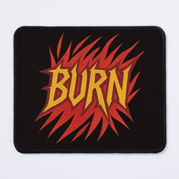 Item preview, BURN – Fierce Handcrafted Typography with Flame Impact designed and sold by Tadeusz1.