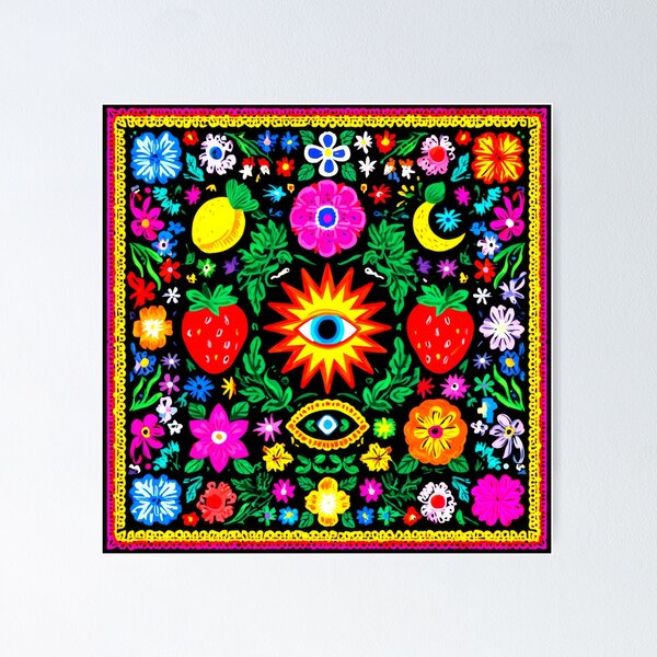 Item preview, Modern Funky Pattern Hippie Aesthetic designed and sold by scicilysimonee.