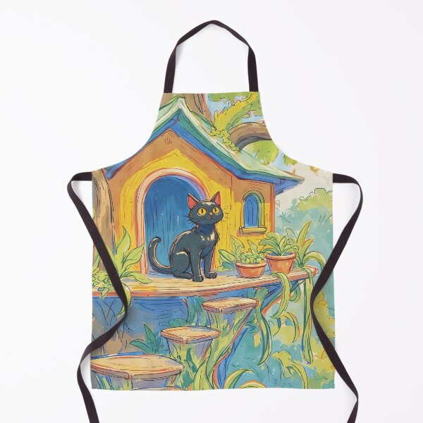 Item preview, great tree house, little cat designed and sold by Mauswohn.