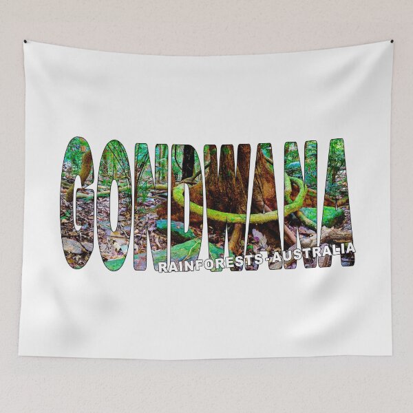 Item preview, GONDWANA Rainforests Australia - Mossy Vine ancient forests designed and sold by Adam Gormley.