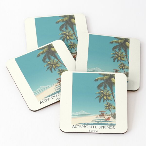 Item preview, Altamonte Springs Florida Vintage Travel Poster designed and sold by TuncGK.