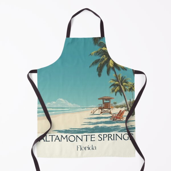 Item preview, Altamonte Springs Florida Vintage Travel Poster designed and sold by TuncGK.