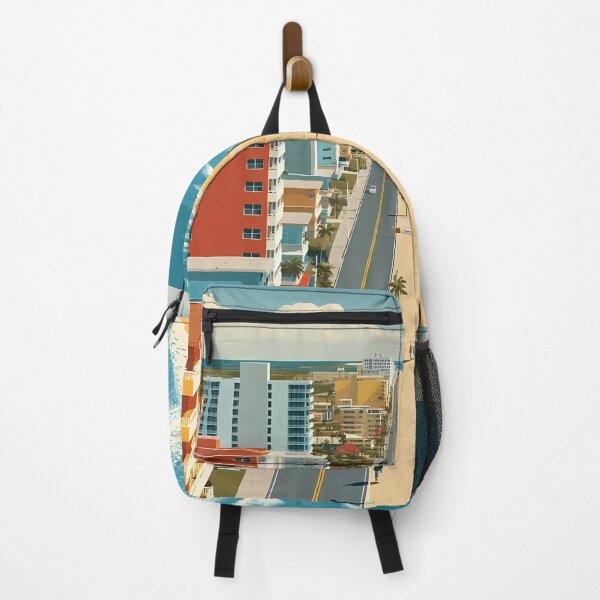 Item preview, Daytona Beach Florida Vintage Travel Poster | Atlantic Coast designed and sold by TuncGK.