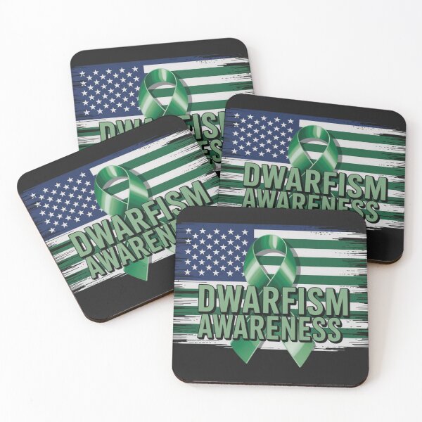Item preview, Dwarfism Awareness American Flag Ribbon designed and sold by ConceptualVibes.