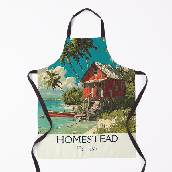 Item preview, Homestead Florida Vintage Poster | Everglades Gateway Art designed and sold by TuncGK.