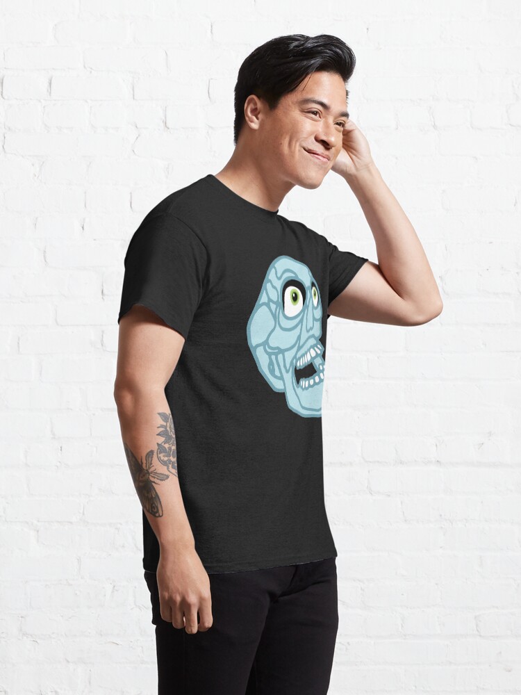 Alternate view of Skull (blue) Classic T-Shirt