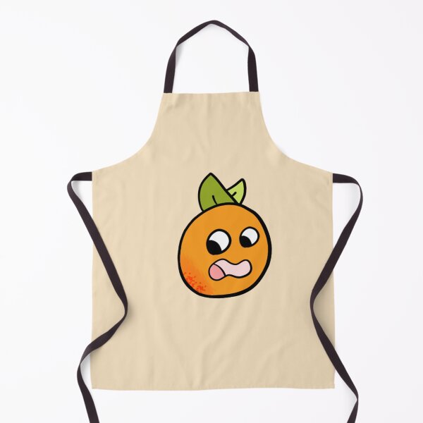Item preview, Scared Orange Funny Cartoon designed and sold by Rrroga.