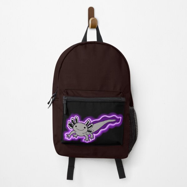 Item preview, Neon Asexolotl: Asexual Pride Flag Axolotl  designed and sold by Dr Mom's Shoppe.