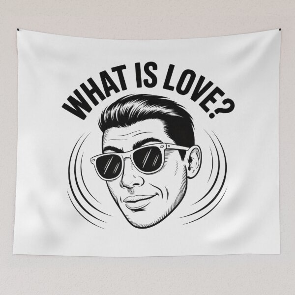 Item preview, What is love? Baby don't hurt mee designed and sold by BugiDesignArt.