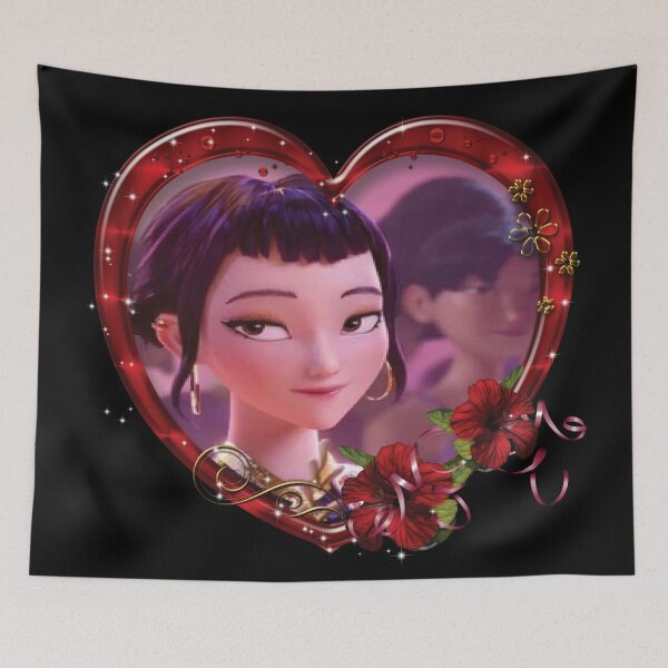 Item preview, KPop Demon Hunters – Zoey in Heart Frame | Kdh, kpop trio designed and sold by GraphixKing999.