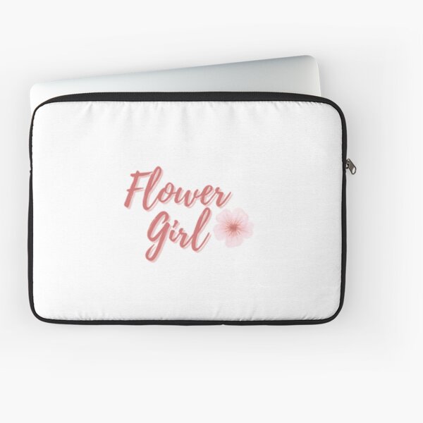 Vista previa del artículo con la obra «Elegante niña de las flores con flores rosas», diseñado y vendido por DixieGirlStudio.