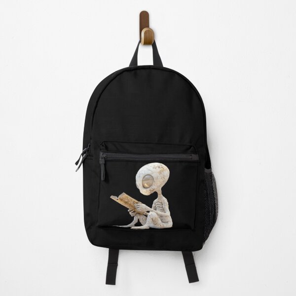 Item preview, Alien Reading a Book – Sci-Fi Curiosity Concept designed and sold by rachada99.