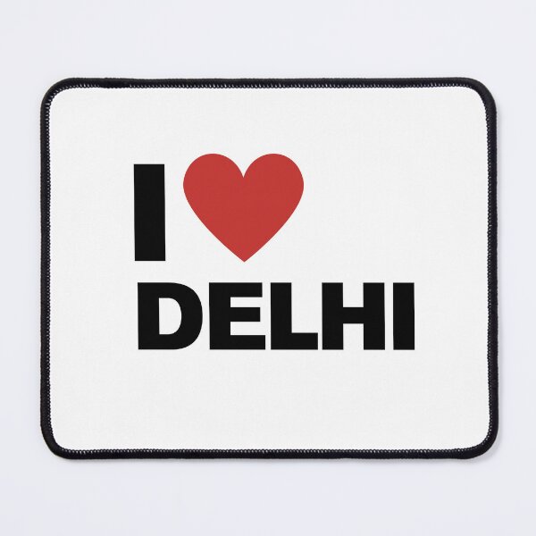 Artikelvorschau, Ich liebe Delhi entworfen und verkauft von CapriCreatives.