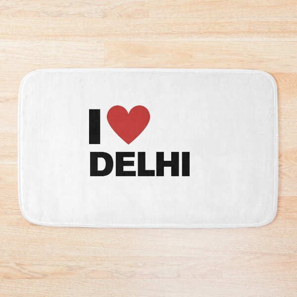 Item preview, I love Delhi designed and sold by CapriCreatives.