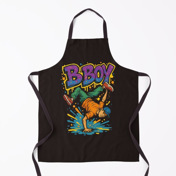 Item preview, B-Boy Break Dancer Hip Hop Graffiti Boombox Radio Cassette Break Dance Design  designed and sold by Grin.