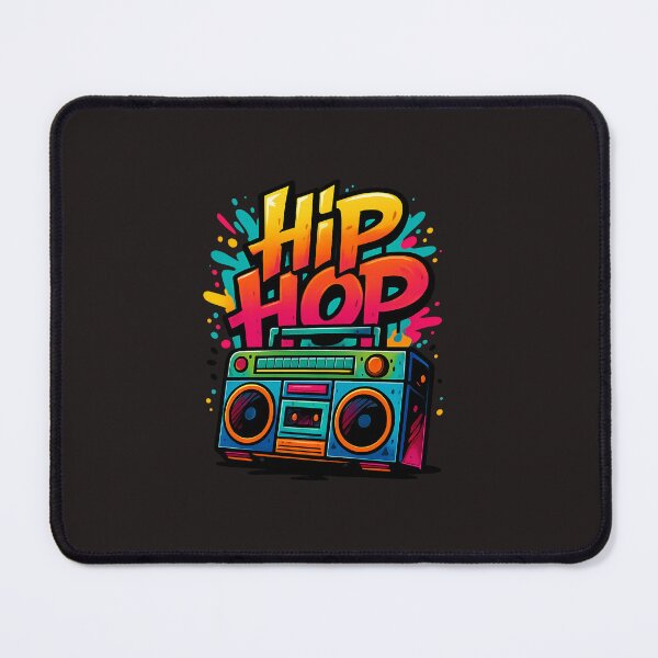 Item preview, Hip Hop Graffiti Boombox Radio Cassette Break Dance Design  designed and sold by Grin.