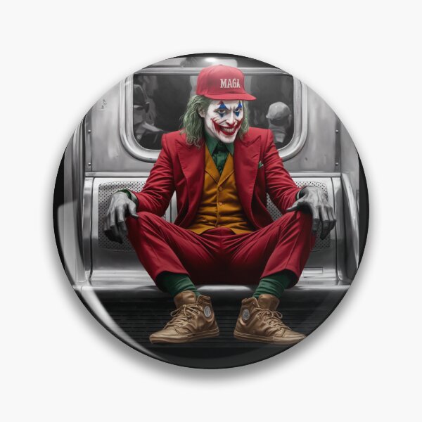 Item preview, MAGA Joker on the Subway designed and sold by GRIMSHVDE.