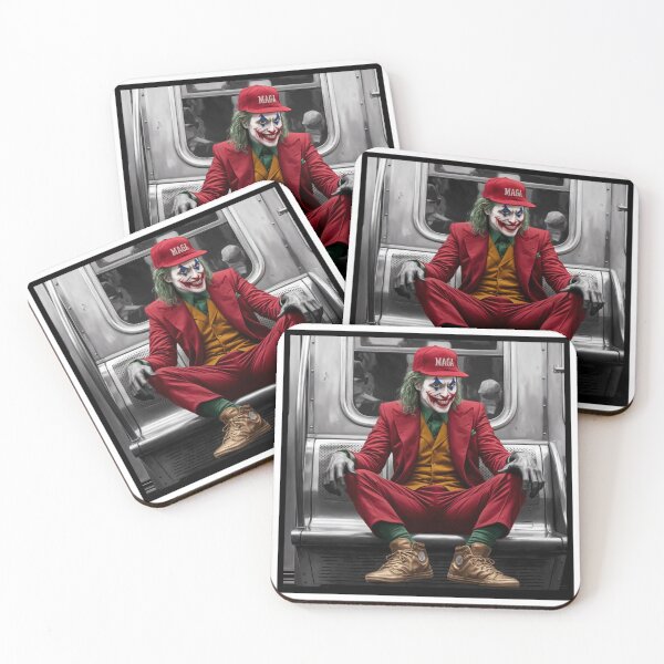 Item preview, MAGA Joker on the Subway designed and sold by GRIMSHVDE.