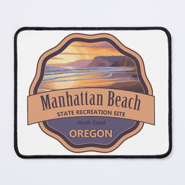 Item preview, Manhattan Beach State Recreation Site, North Coast, Oregon designed and sold by Wanderful-roads.