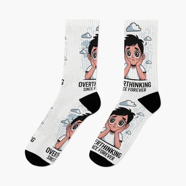 Item preview, Copy of Overthinking Since Forever Man designed and sold by NEOCHRONOS.