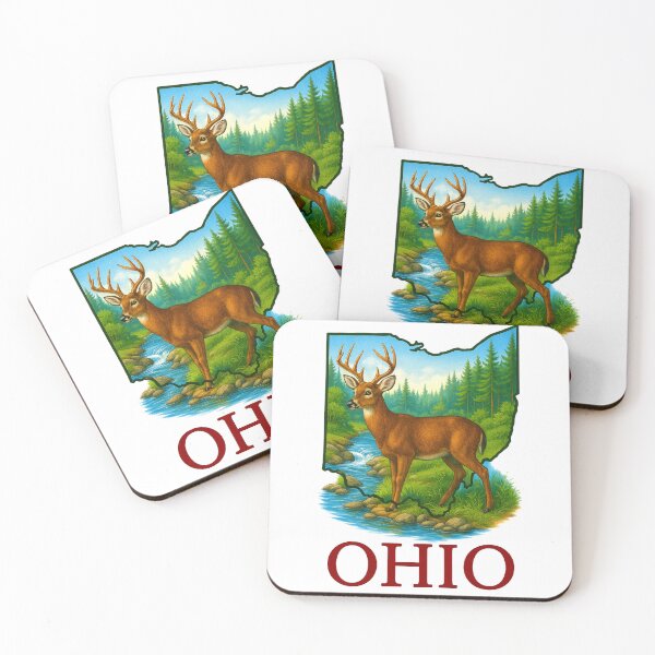 Item preview, Ohio: White-Tailed Deer  designed and sold by CornerStone57.