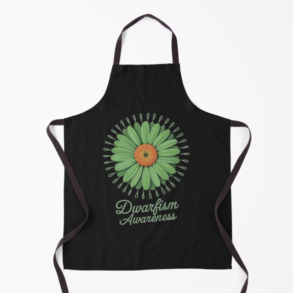 Item preview, Dwarfism Awareness Ribbon Green Sunflower Ribbon Hope designed and sold by ConceptualVibes.
