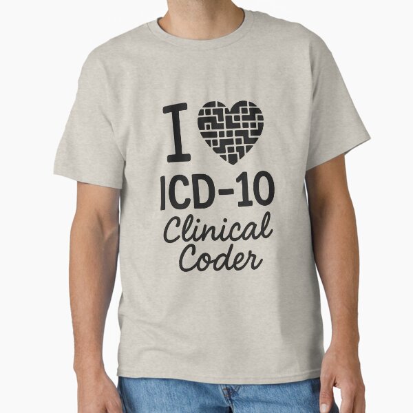 Item preview, I Love ICD-10 For Clinical Coder designed and sold by ClinicalHubs.