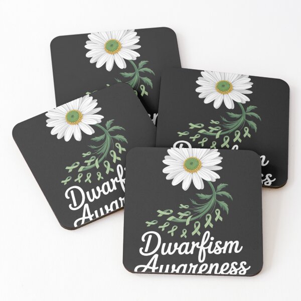 Item preview, DWARFISM AWARENESS Sunflower Green Ribbon designed and sold by ConceptualVibes.