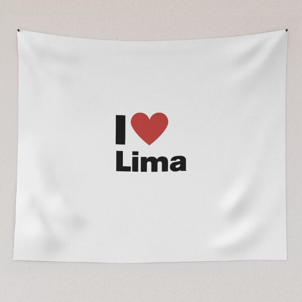 Item preview, I love Lima designed and sold by CapriCreatives.