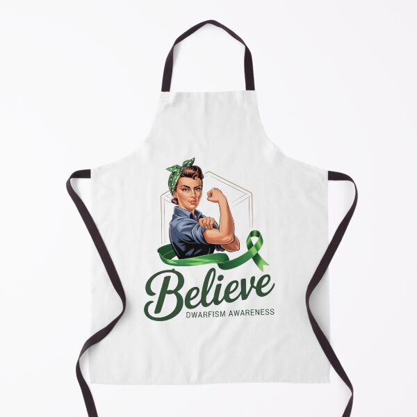 Item preview, Dwarfism Awareness Warrior Green Ribbon Superhero designed and sold by ConceptualVibes.