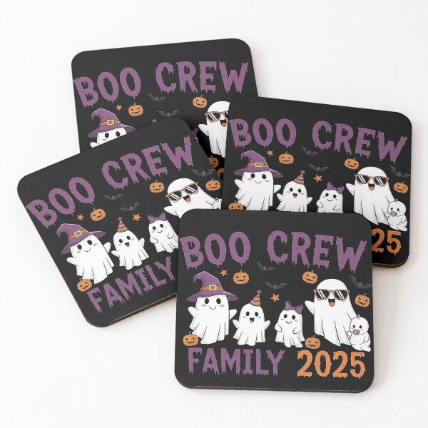 Item preview, Boo Crew Family 2025 - Cute Matching Halloween Ghosts Design designed and sold by fawzimorsy.